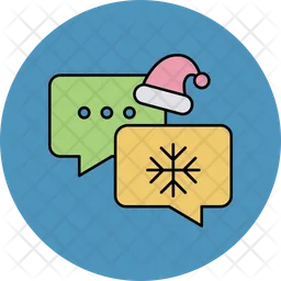 Christmas Chat  Icon