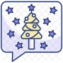 Christmas chat  Icon