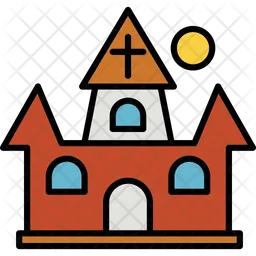 Christmas church  Icon