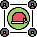 Christmas Connection Christmas Hat Group Icon