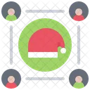 Christmas Connection Christmas Hat Group Icon