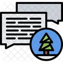 Christmas Conversation  Icon