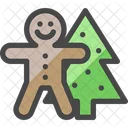 Cookies Gingerbread Foods Icon