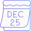 Christmas Date Calendar Event Icon