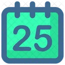 Christmas Calendar Holiday Icon