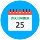 Christmas Day Reminder Planner Icon