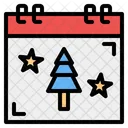 Christmas Day Time And Date Christmas Eve Icon