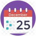 Christmas Day December Icon