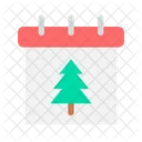 Christmas X Mas Calendar Icon