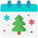Christmas Day Christmas Date Icon