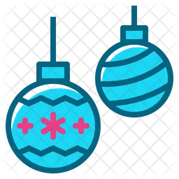 Christmas Decoration Ball  Icon