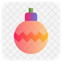 Christmas Decoration Ball  Icon
