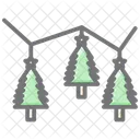 Christmas Decorations Holiday Adornments Yuletide Ornaments Icon