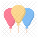 Balloons Icon