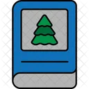 Christmas Book Holiday Reading Festive Stories Icon