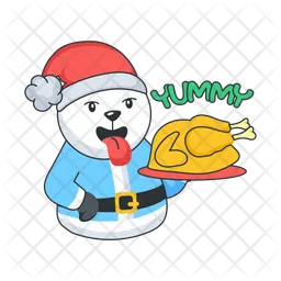 Christmas Dinner  Icon