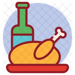 Christmas Dinner  Icon