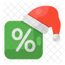 Christmas Discount Icon