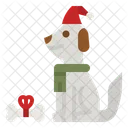 Christmas Dog  Icon