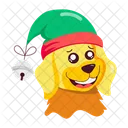 Christmas Dog  Icon