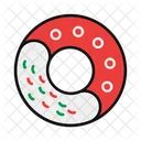 Christmas Donut Icon