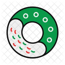 Christmas donut  Icon