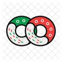 Christmas Donut Icon
