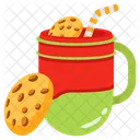 Christmas Drink Hot Chocolate Coffee Mug Icon