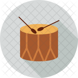 Christmas Drum Icon