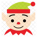 Christmas Elf Funny Icon