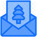 Christmas Email  Icon
