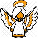 Christmas Fairy Angel Fairy Icon