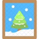 Christmas Frame Decoration Icon