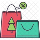 Christmas Sale Package Icon