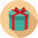 Gift Box Anniversary Icon