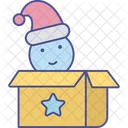 Christmas gift box  Icon