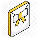 Christmas Gift Envelope Invitation Envelope Long Envelope Icon