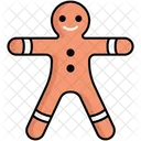 Christmas Gingerbread Food Icon