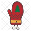 Christmas Glove  Icon