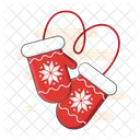Christmas Gloves  Icon