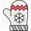 Christmas Gloves Gloves Winter Icon