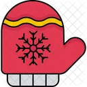 Christmas Gloves Gloves Winter Icon