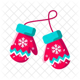 Christmas Gloves  Icon