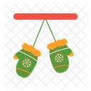 Christmas gloves  Icon