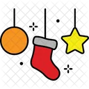 Christmas Decoraction Decoraction Decor Icon