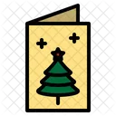 Card Christmas Greeting Merry Xmas Icon