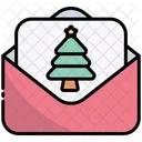 Christmas Greeting Card  Icon