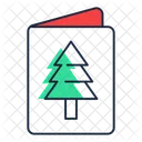 Christmas Greetings Card Icon