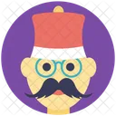 Christmas Hipster  Icon