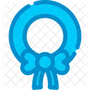 Christmas Wreath Holiday Icon